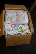 Twelve Yippy Dada zebra/cheetah effect baby changing bags.