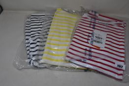 Ten as new Saint James Stripes Tops (Model: Phare).