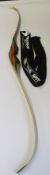 An as new Bearpaw Long Bow Pentathlon Hopi 30lbs 28