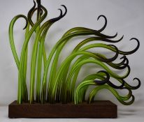 A daVide & Penso Murano glass Seaweed sculpture 09/06/2022.