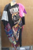 An as new Junya Watanabe x Versace Edition Kiss T-Shirt Dress (Size M).