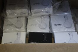 Thirty five pairs of Urbanears Humlan headphones.