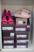 Eleven pairs of women's as new Caervella shoes in various styles to include Sharp Ombre WF (