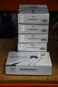 Six boxes of twelve Callaway Golf Supersoft Golf Balls 2021 (New & Improved).