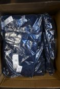 Fifteen as new Adidas FeelCozy Fleece Sweatshirts - Navy (Various sizes).