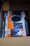 Ten as new Portwest Rain Jackets in Navy (All Size XL).