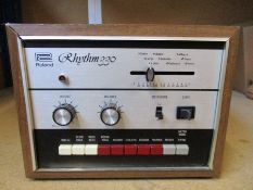 A pre-owned Roland TR-330 Rhythm Arranger (NOTE: Item has some minor damage and makeshift repairs
