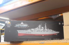 A boxed Heng tai battleship radio control model series (HT-3827B).