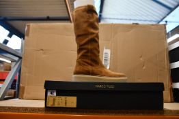 Nine as new Marco Tozzi Boots in Chestnut (Sizes 1x US 6, 2x US 7, 3x US 8, 2x US 8.5 and 1x US 9.