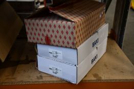 Three expansion vessels: Baxi 5114691, 5114692 and a Glow Worm 0020097328.