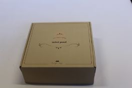 Six boxed as new Konges Sløjd Shell Pools - Cherry Blush (Small).