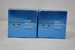 A quantity of My Sweet Smile teeth whitening powder (30g) (Approximately 35 items).