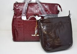 An as new Valentino Charme bag with tags and an as new Valentino Mosto bag with tags.