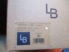 A Lee Broom Orion Tube Light - Polished Gold Finish (ORI0120).