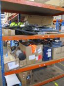 Miscellaneous sports and leisure related items to include golf clubs, Evo Fitness boxing gloves, a