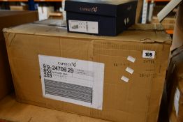 Nine pairs of women's boxed as new Caprice Moccasins in grey/blue (Various sizes).