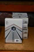 Five boxes of twelve Callaway Golf Supersoft Golf Balls 2021 (New & Improved).