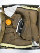 A pair of men's Icon Elsinore2 CE Boots - Tan (UK 12, as new but some minor markings).