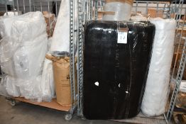 A quantity of rolled mattresses in various makes and sizes.