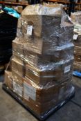 A pallet of assorted as new miscellaneous items to include ice trays, round glass coaster