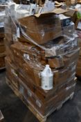 A pallet of assorted as new miscellaneous items to include tea tree soaps, paint protection