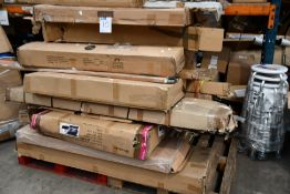 A quantity of furniture and household items (Items may be incomplete, viewing advised).