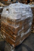 A pallet of assorted as new miscellaneous items to include clear plastic wax, mahogany paste wax