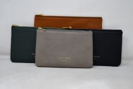 Six as new TSATSAS David Chipperfield Case 2; 2 x Grey/Gold, 2 x Black/Gold, 2 x Pine/Gold and two