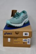 Two pairs of women's as new Asics GT1000-11 Trainers in Sage/Soothing Sea (Sizes 2x UK 6).