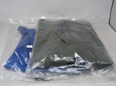 An as new 100 Thieves Long Sleev in Blue (Size S) and an as new 100 Thieves Hoodie in Green (Size