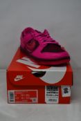 A pair of women's boxed as new Nike Dunk Low 
