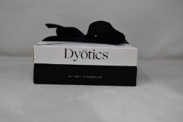 A boxed as new Dy?tics Eye Brow Henna Starter Kit by Mrs. Highbrow.