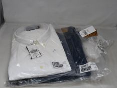 Three as new Ralph Lauren items of clothing to include 1x M Classics 2 Untucked Fit Shirt in