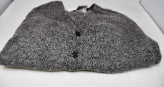 Two as new Jamieson's of Shetland V Neck Cardigans MK839V (38