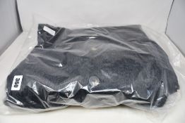 An as new Alicia Adams Alpaca Finley Coat in Black Melange (Size XS).