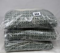 Three women's as new Patagonia Recycled Wool Crewneck Sweater in Sapling: Natural (2 x S, 1 x L).