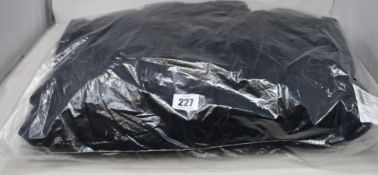 A women's as new Joseph Brushed Flannel Carah Coat - Black (36).