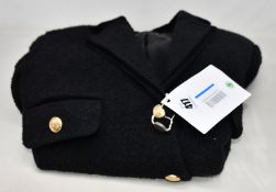 A women's Sando Paris Nikita Tailored Blazer in black (40).