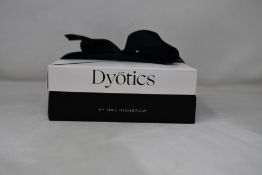 A boxed as new Dy?tics Eye Brow Henna Starter Kit by Mrs. Highbrow.