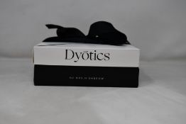 A boxed as new Dy?tics Eye Brow Henna Starter Kit by Mrs. Highbrow.
