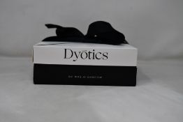 A boxed as new Dy?tics Eye Brow Henna Starter Kit by Mrs. Highbrow.