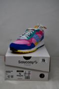 A pair of boxed as new Saucony Shadow 5000 Patchwork Sneakers - Multi (UK M 8, W 8.5).