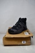 A pair of men's boxed as new Salomon X Ultra 4 Mid Wide GTX Hiking Boots (UK 12.5, some minor damage