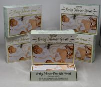 Forty eight Ginger Ray Baby Shower Games Bundle Pass the Parcel; Pack contains extra gold decoration