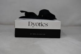 A boxed as new Dy?tics Eye Brow Henna Starter Kit by Mrs. Highbrow.