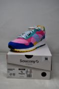 A pair of boxed as new Saucony Shadow 5000 Patchwork Sneakers - Multi (UK M 8, W 8.5).