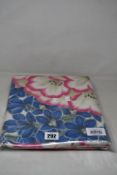 An as new John Derian for Designers Guild Rhododendron throw 130 x 180.