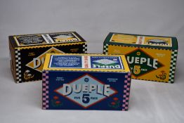 Three as new 5-Pack Finely Knitted Socks by Dueple Socks.