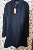 An as new A.P.C Auster Mac in navy (XL).