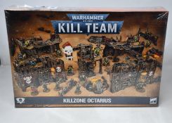 A boxed and sealed as new Warhammer 40,000 Kill Team Killzone Octarius Skirmish Combat in the 41st
